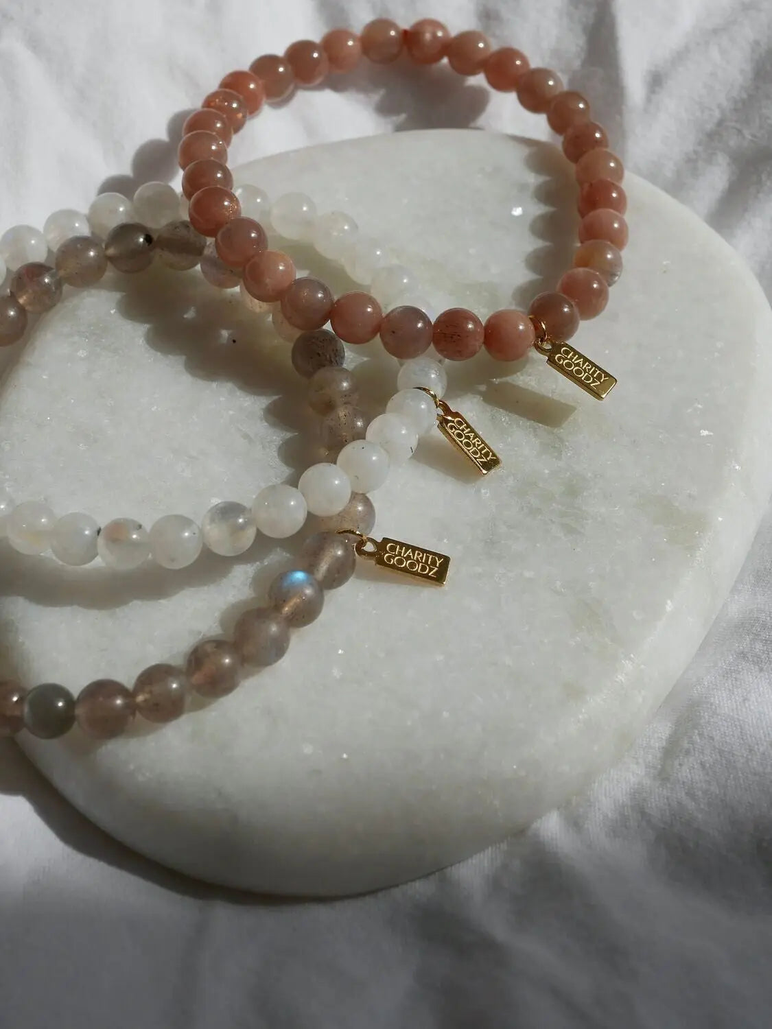 Ball bracelet Moonstone CharityGoodz