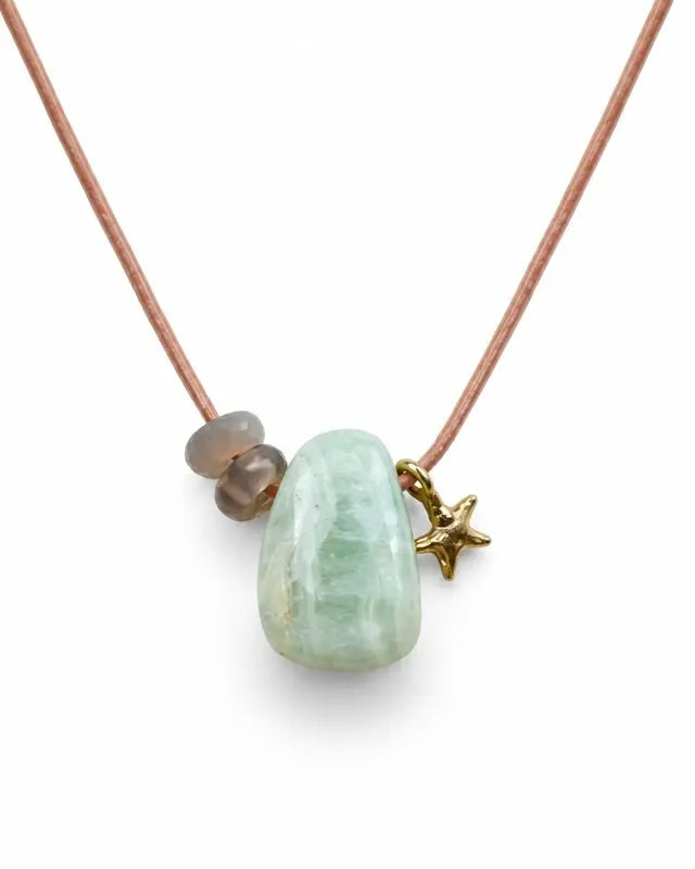 Green Calcite Necklace Statement Necklace Calcite 1 Gold