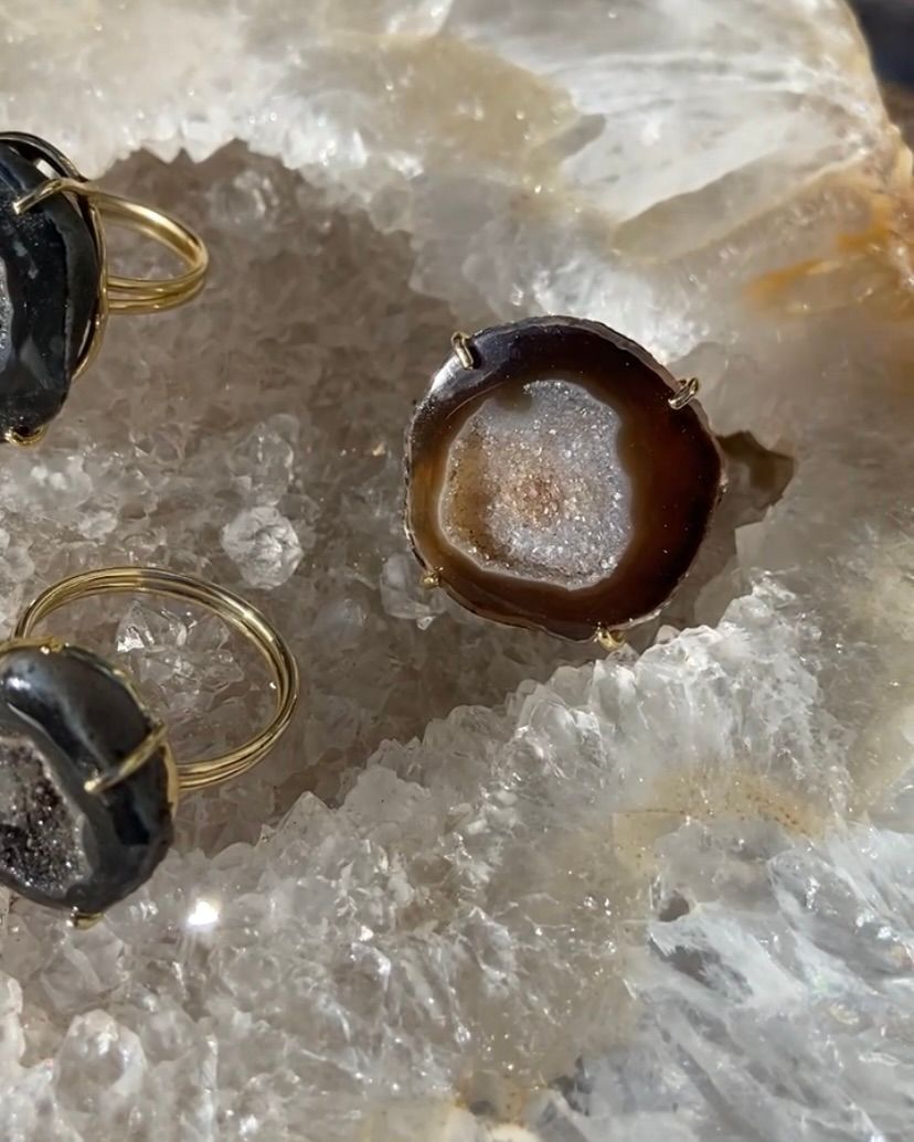 Agate ring gold 02